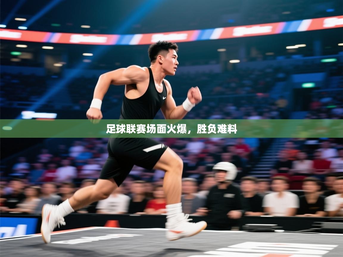 足球联赛场面火爆，胜负难料